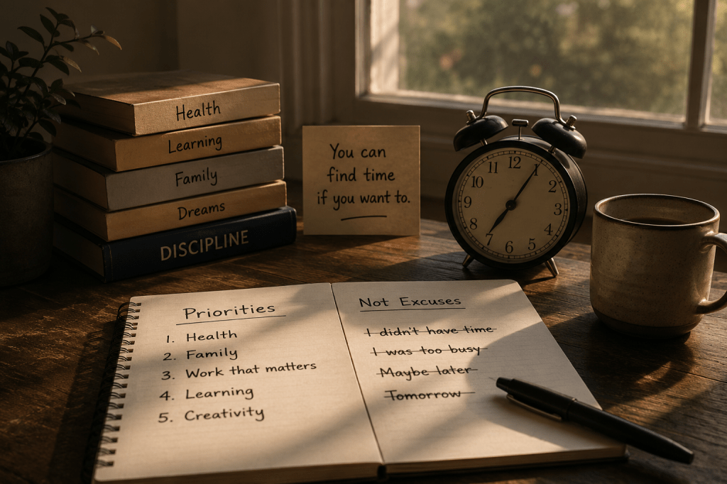 You Can Find Time If You Want&nbsp;To